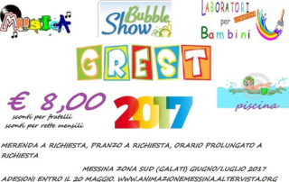 Grest Estivo 2017 al Centro Sportivo Limoneto - Messina