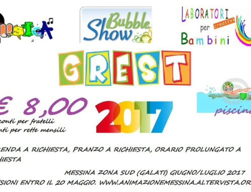Grest Estivo 2017 al Centro Sportivo Limoneto – Messina